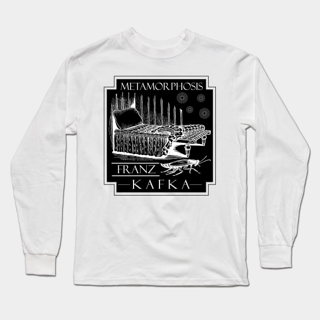 KAFKA METAMORPHOSIS Long Sleeve T-Shirt by theanomalius_merch